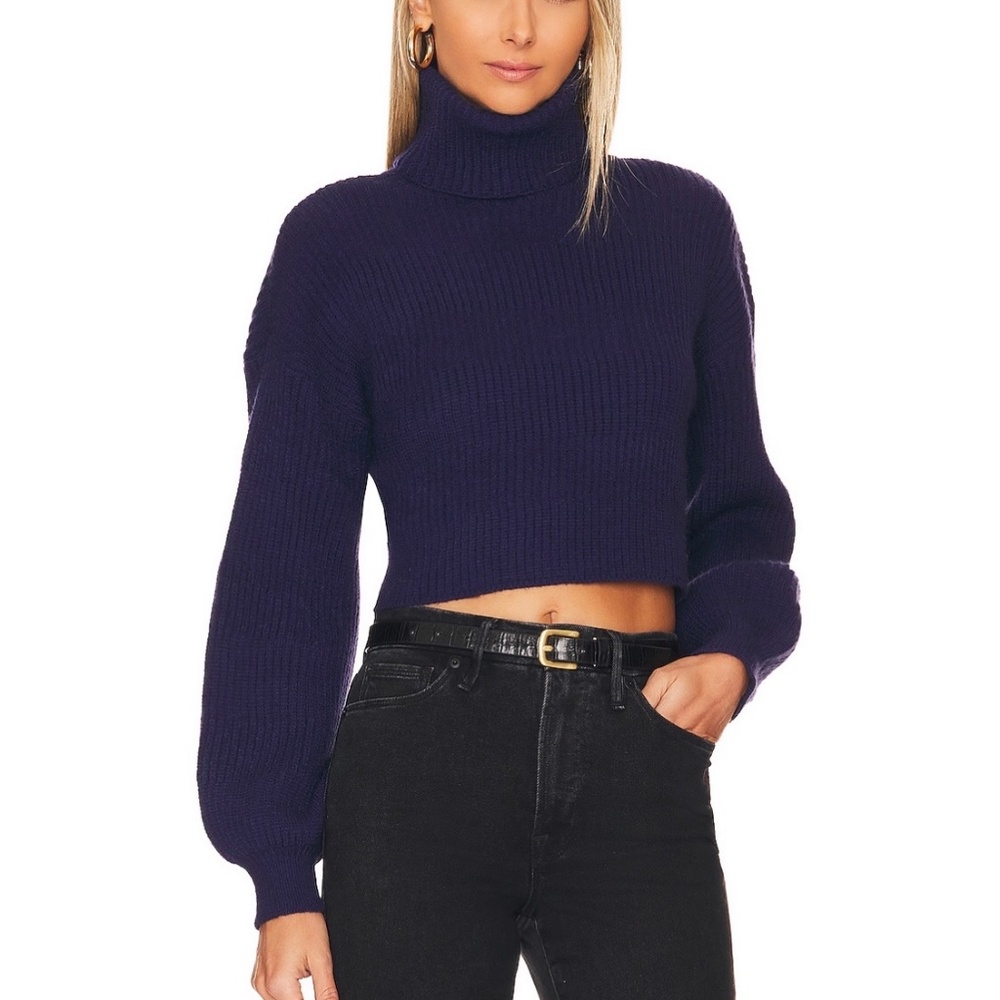 Cropped Turtleneck sweater